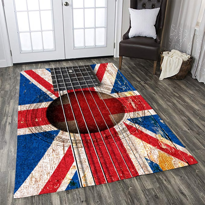 British Flag Guitar TN230805M Rug