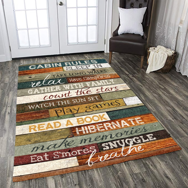 Cabin Rules HT040908M Rug