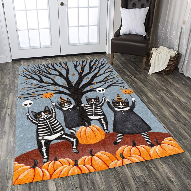Cat Halloween HM230806M Rug