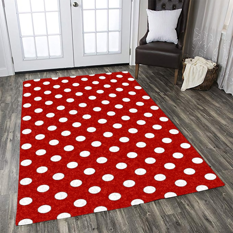Polka Dot Red CLA15100967R Rug