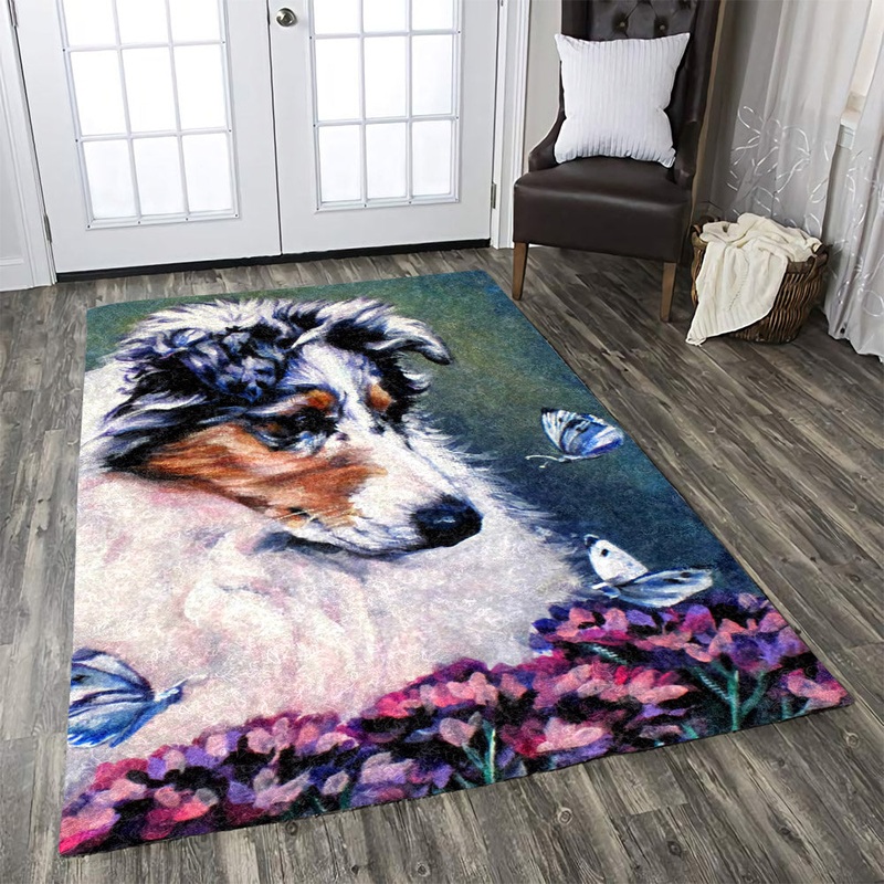 Blue Merle Collie BL0709016R Rug