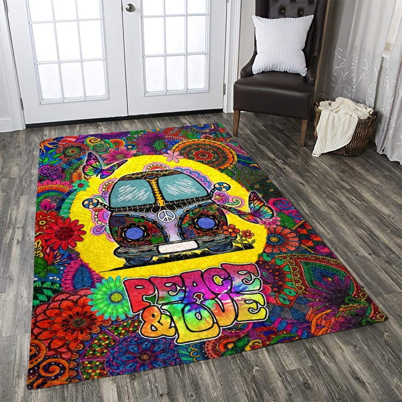 Butterfly Peace And Love CLA18100206R Rug