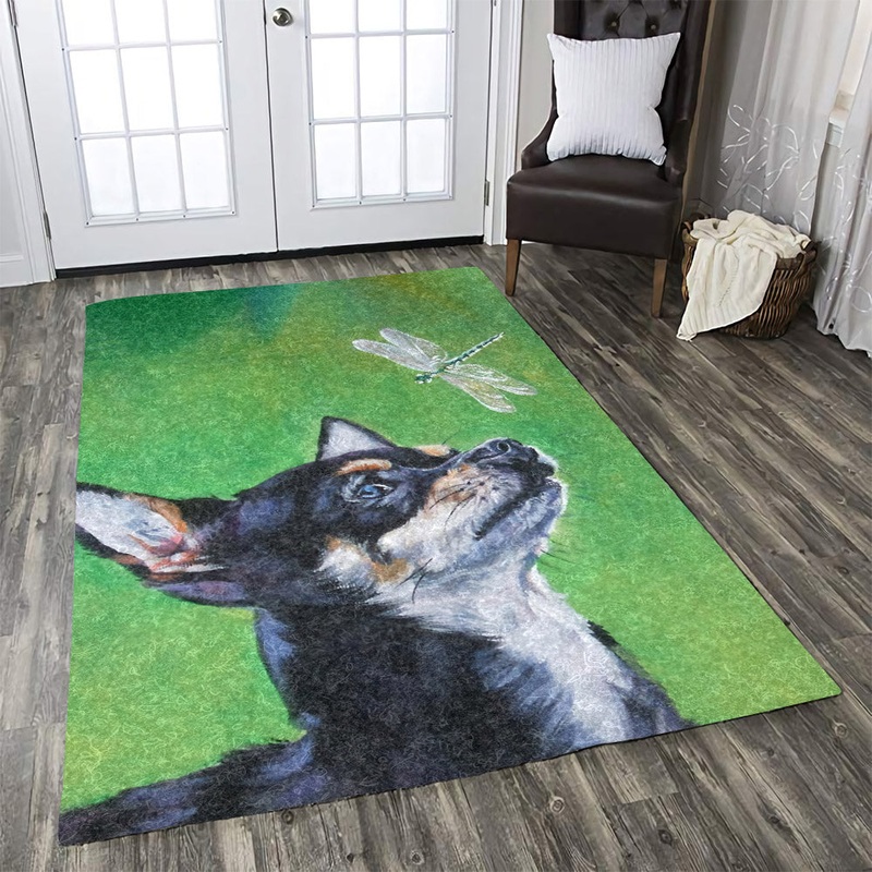 Chihuahua With Dragonfly TN0709038M Rug
