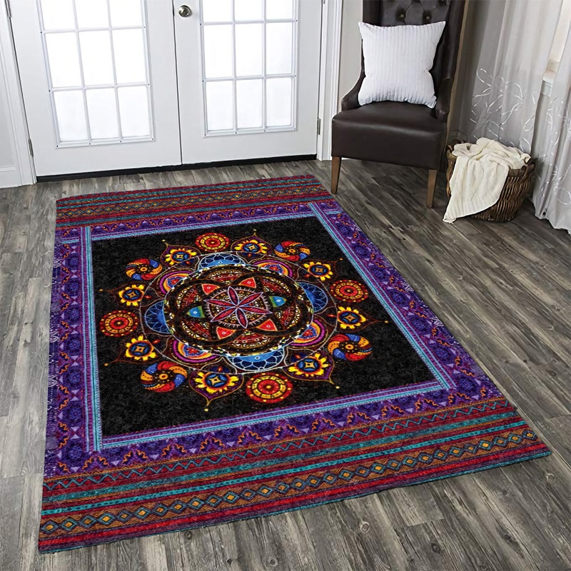 Colorful Mandala CLA15100127R Rug