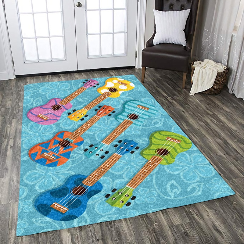Colorful Ukulele TN080805M Rug