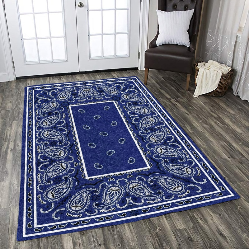 Navy Blue Bandana CLA2110024R Rug