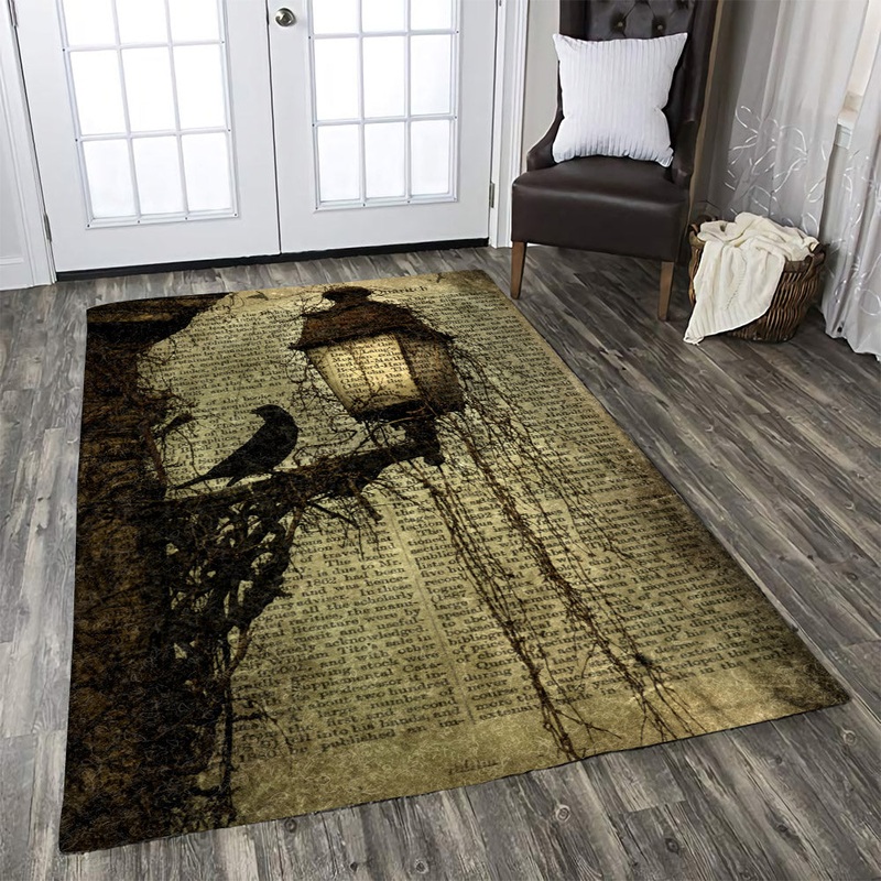 Nevermore The Raven CL171016MDRR Rug