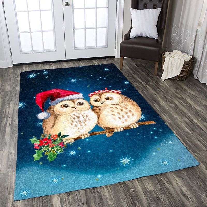 Owl Christmas HN080989R Rug