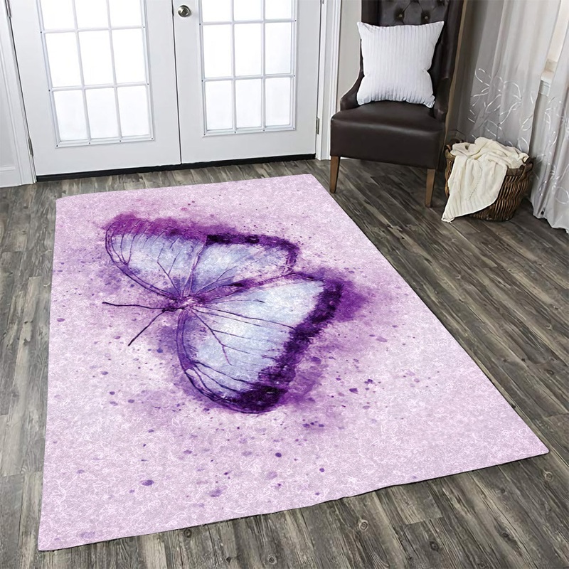 Purple Butterfly CLA15100132R Rug