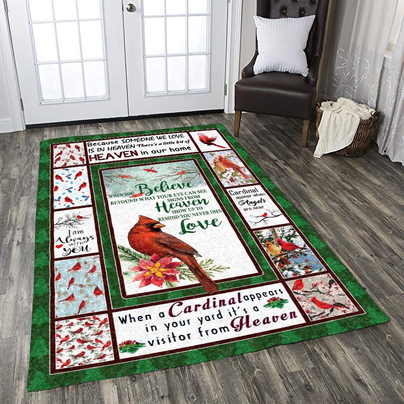 Red Bird Rug When you believe CLA2110065R Rug