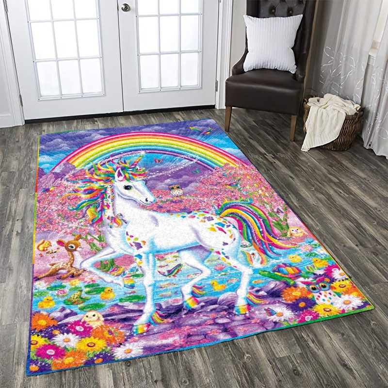 Unicorn With Rainbow CLA2110057R Rug
