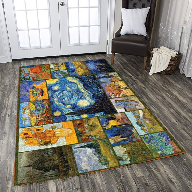 Vincent Van Gogh Works CL171053MDRR Rug