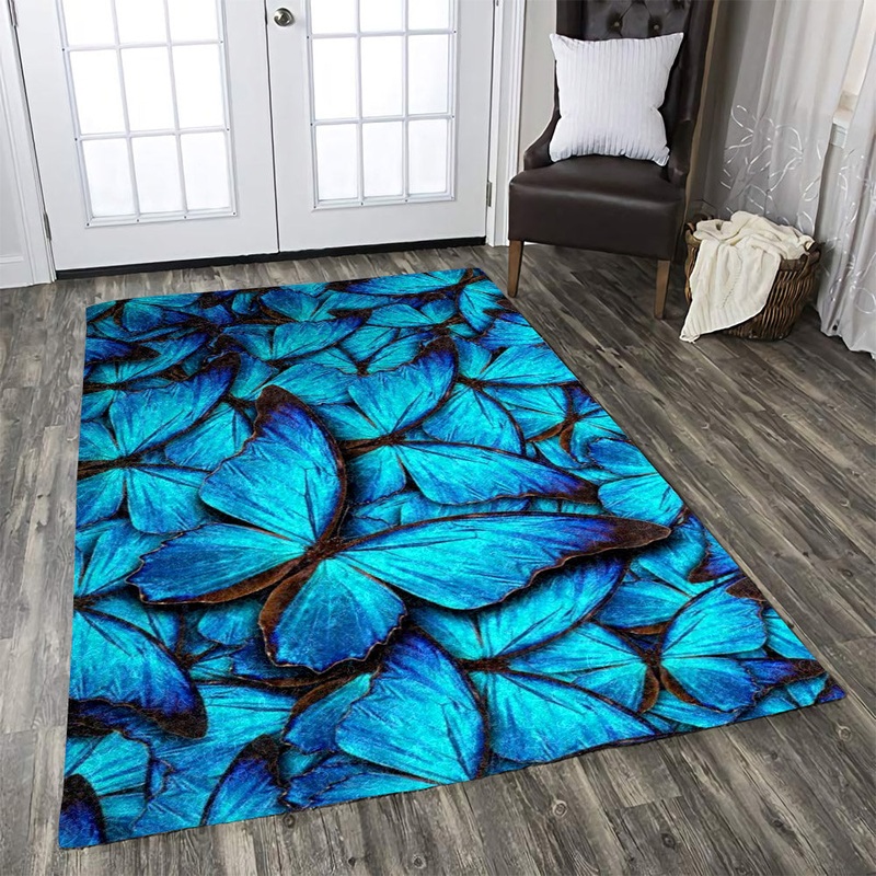 Blue Butterflies TN100803M Rug
