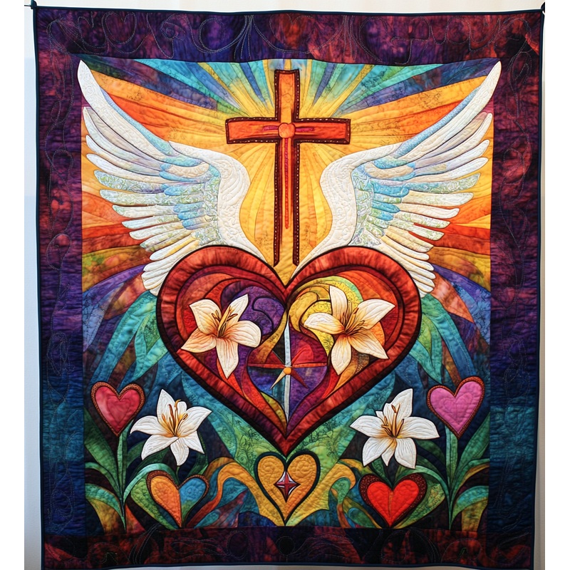 Sacred Heart DAI241224483 Quilt Blanket