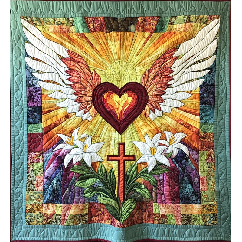 Sacred Heart DAI241224484 Quilt Blanket