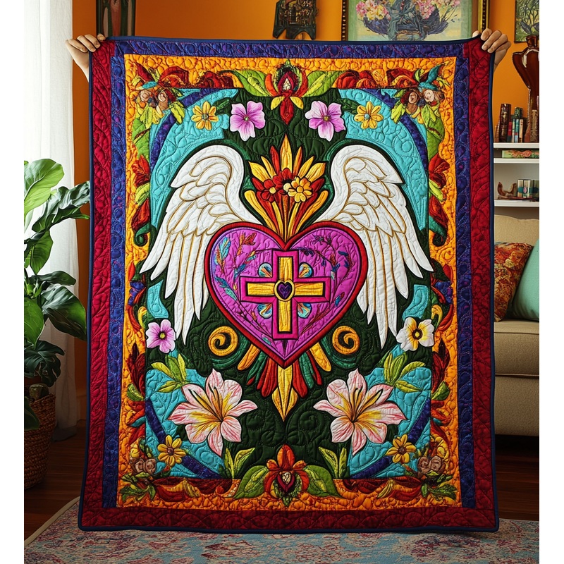 Sacred Heart DAI241224487 Quilt Blanket