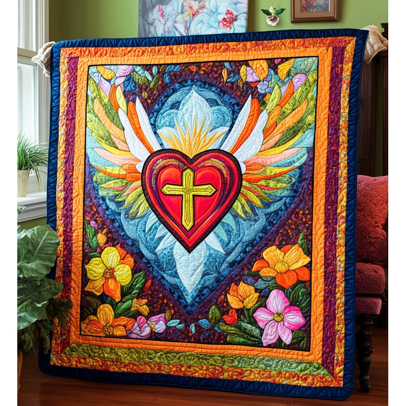 Sacred Heart DAI241224488 Quilt Blanket