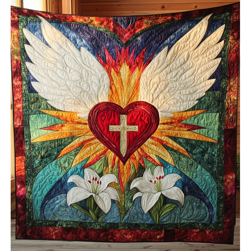 Sacred Heart DAI241224489 Quilt Blanket