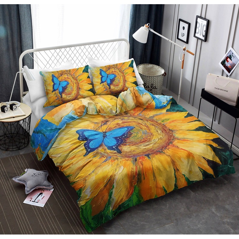 Butterfly On Sunflower TN200819T Bedding Sets