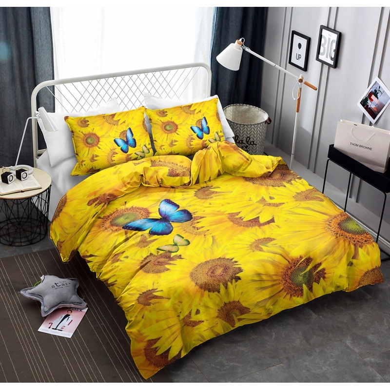 Butterfly Sunflower CLA270817B Bedding Sets
