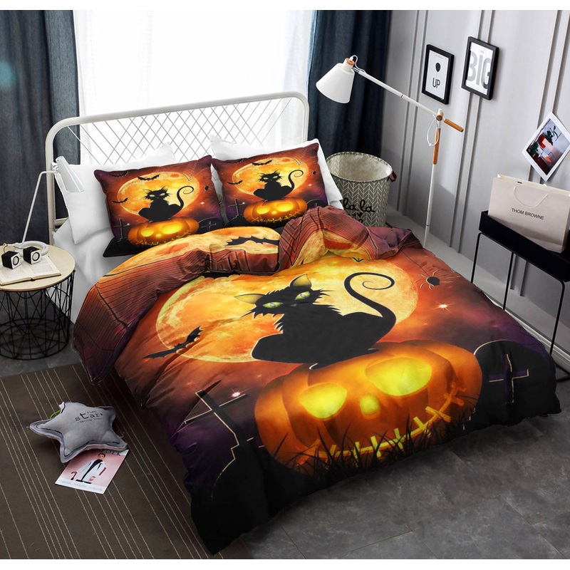 Cat Halloween HN280818B Bedding Sets