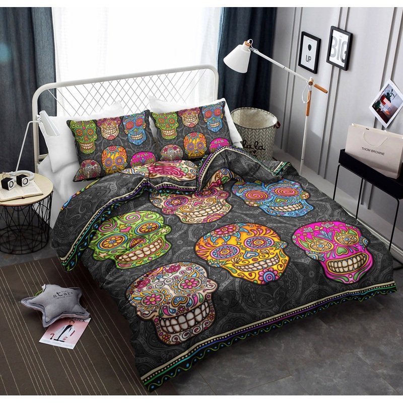 Sugar Skull QN200848T Bedding Sets