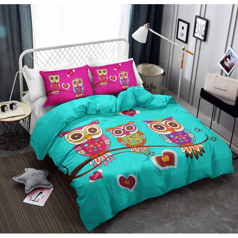3D Owl CLA22100466B Bedding Sets