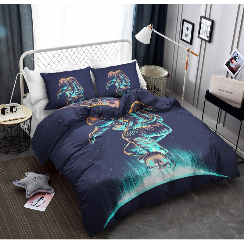 Astronaut Skateboarding DV170902B Bedding Sets