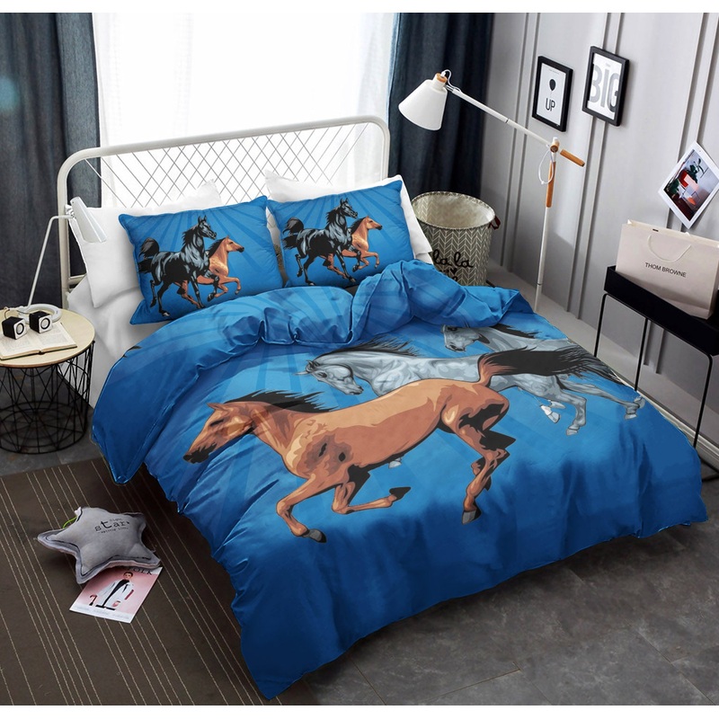 Brown Horses CLA19100500B Bedding Sets