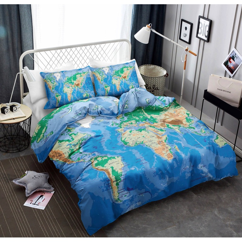 World Map CLA22101220B Bedding Sets