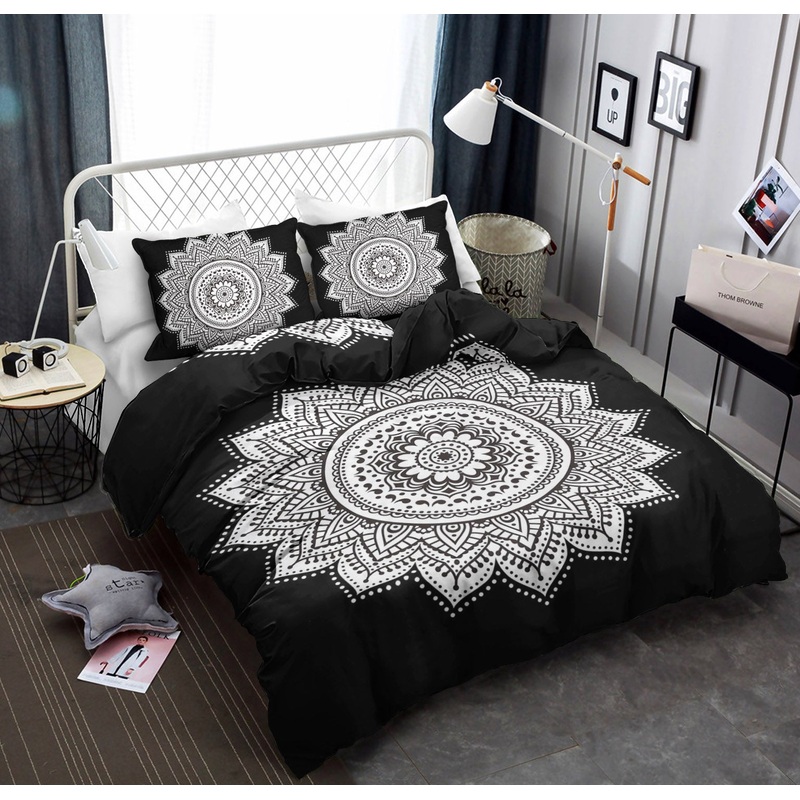 Black and White Mandala CLA22101380B Bedding Sets