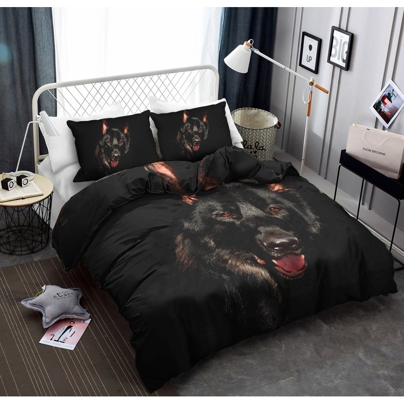 Black German Shepherd CLA22100820B Bedding Sets