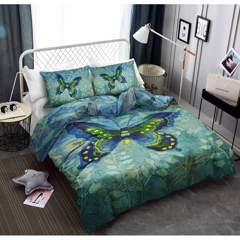 Blue Butterfly TN070907T Bedding Sets