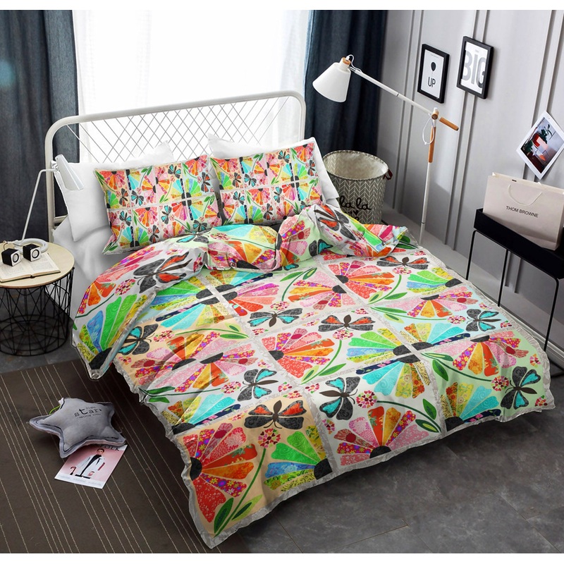 Butterfly Floral HM050807B Bedding Sets