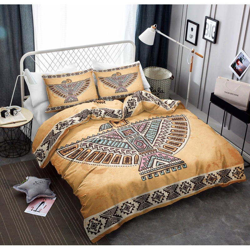 Thunderbird Brown Native American CLA22100437B Bedding Sets