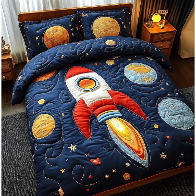 Rocket DAI301224254 Quilt Bedding Set