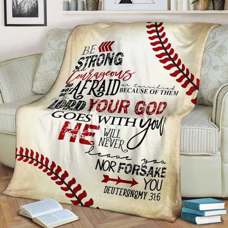 Baseball BL300804F Sherpa Fleece Blanket