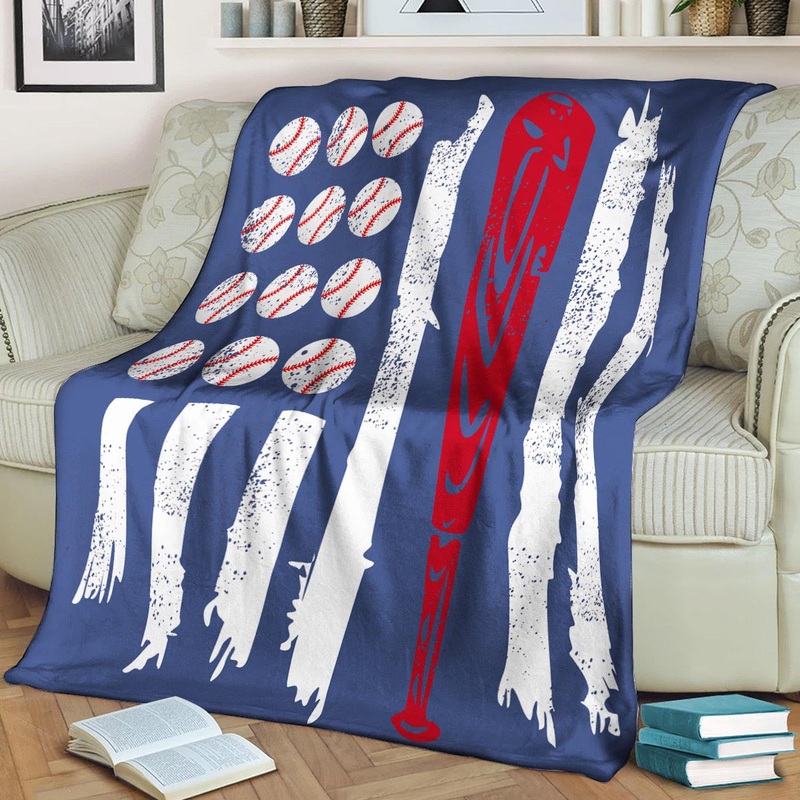 Baseball CLA190802 Sherpa Fleece Blanket