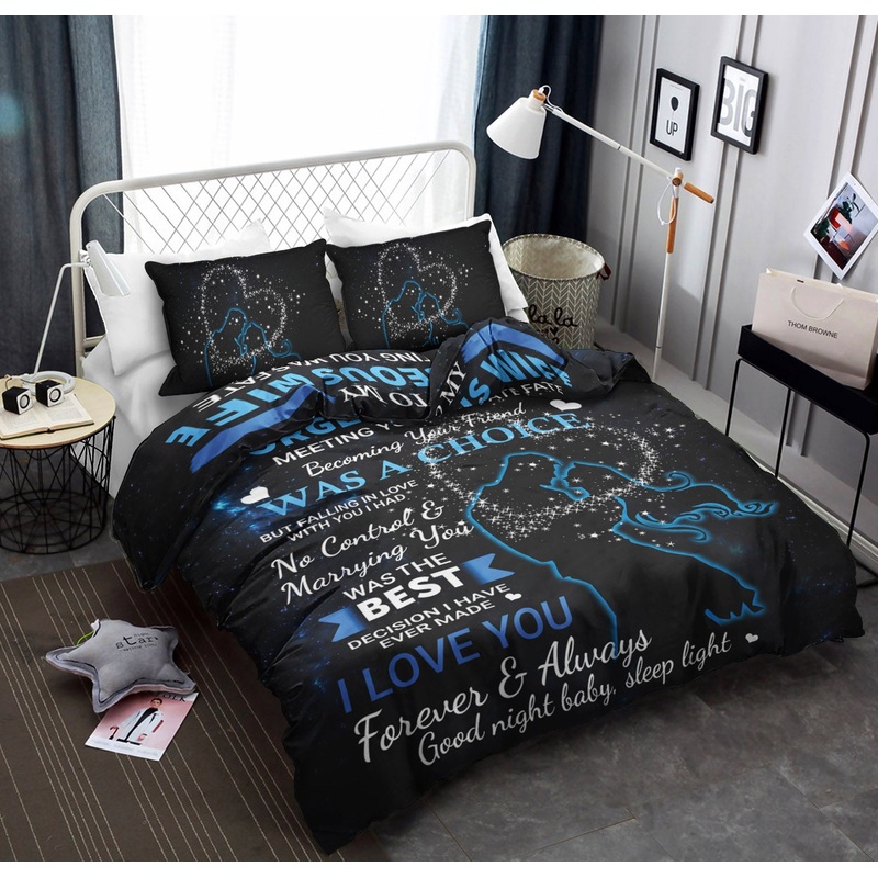 Wife Meeting you was fate CLA19100083B Bedding Sets