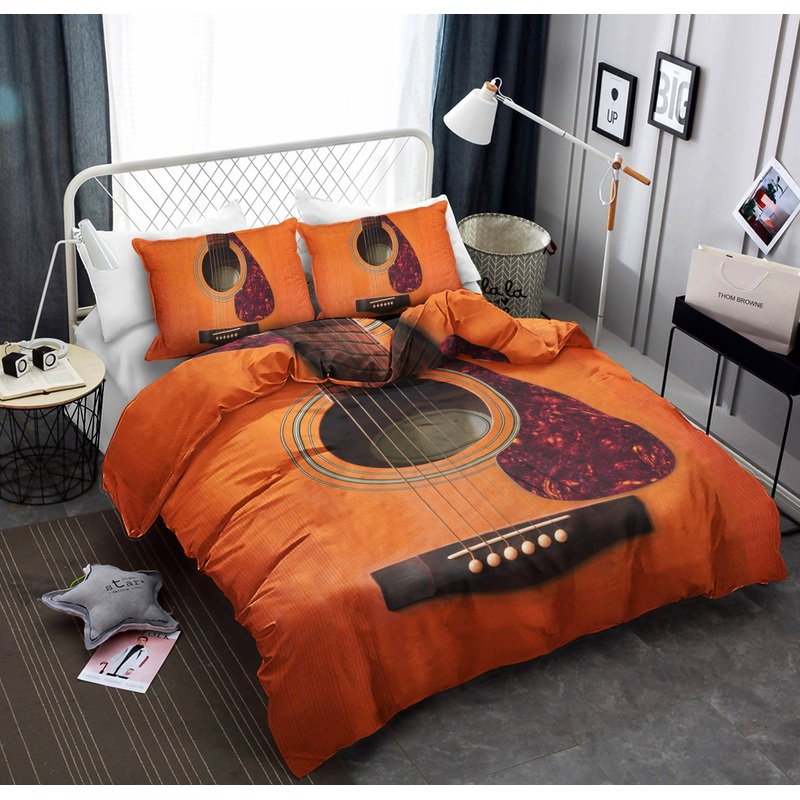 Wooden Guitar CLM260878 Bedding Sets