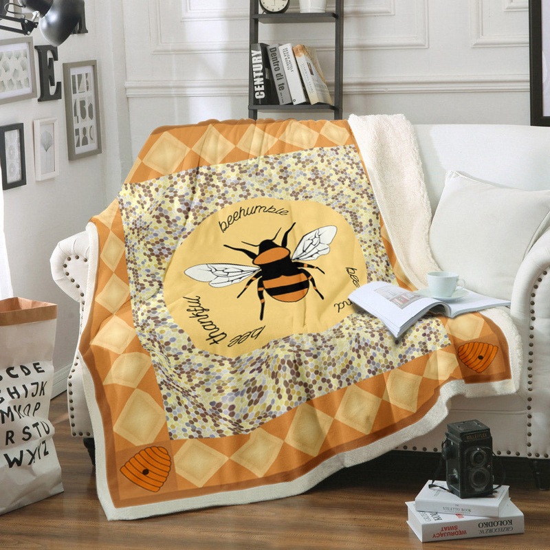 Bee HM230810TT Sherpa Fleece Blanket
