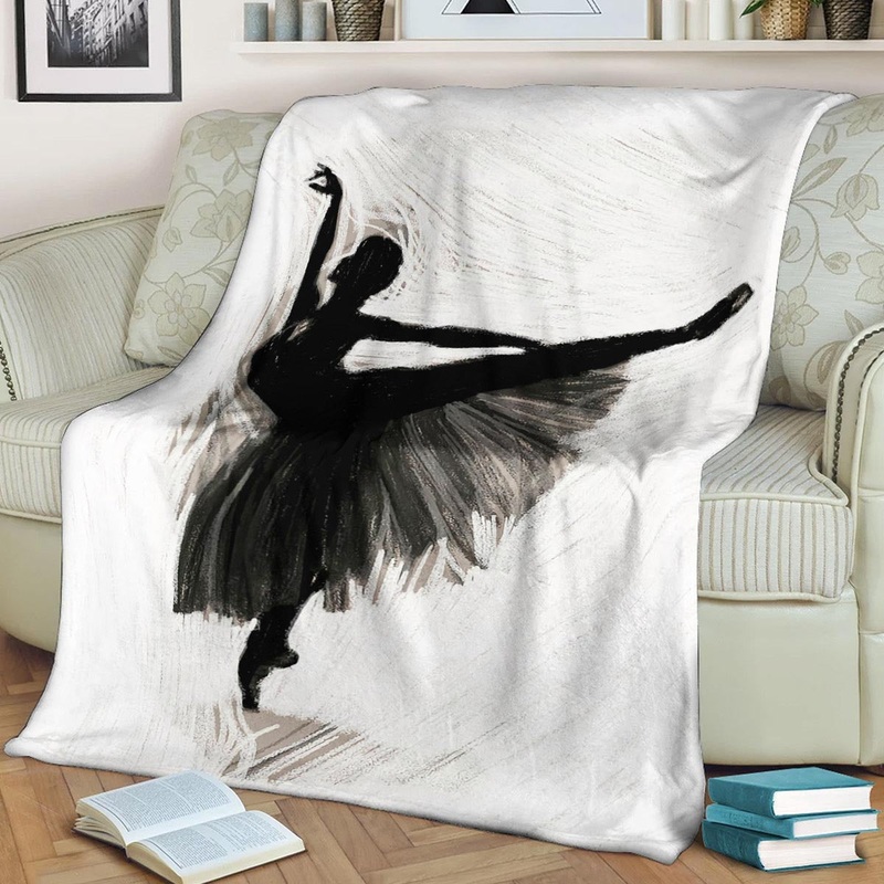 Ballet DD040902F Sherpa Fleece Blanket
