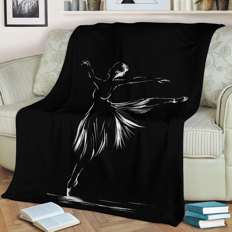 Ballet DD190801F Sherpa Fleece Blanket