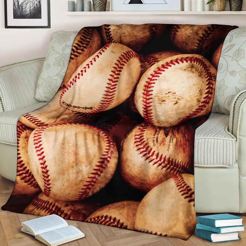 Baseball NT260809F Sherpa Fleece Blanket