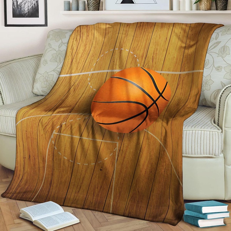 Basketball NT150806F Sherpa Fleece Blanket