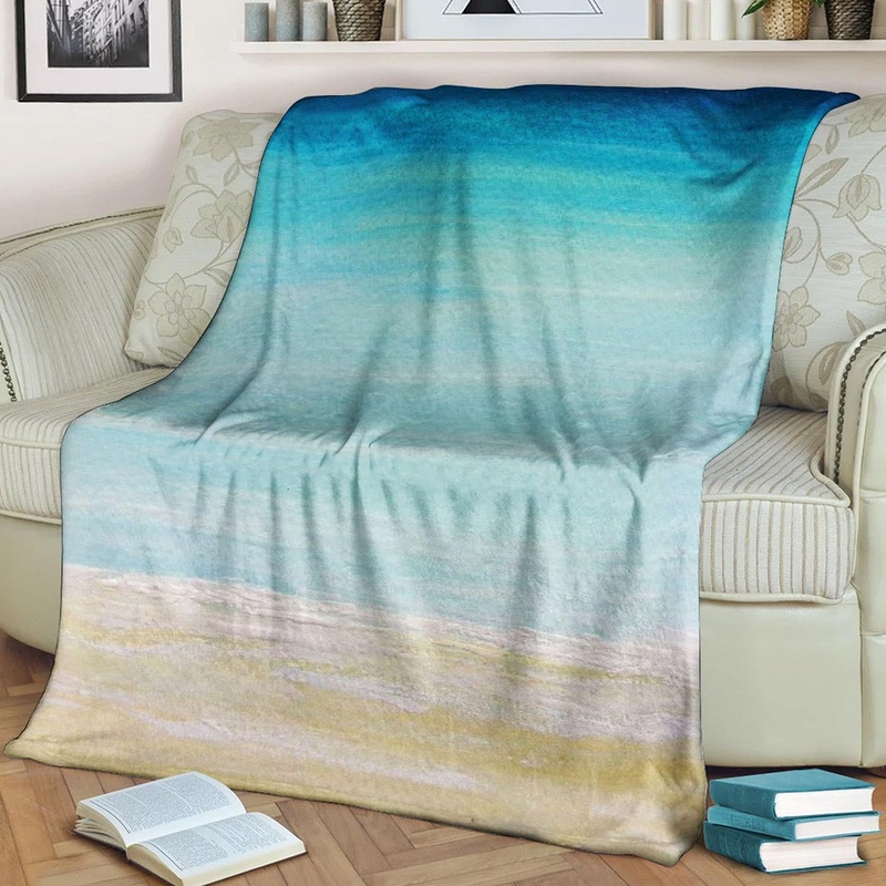 Beach CL1208102MD Sherpa Fleece Blanket