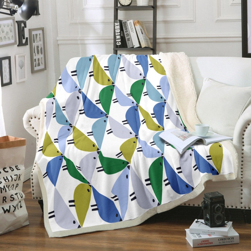 Bird TN060911TT Sherpa Fleece Blanket