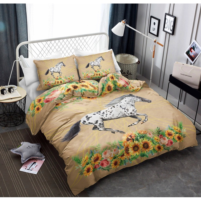Appaloosa Horse Sunflower CL09120015MDB Bedding Sets