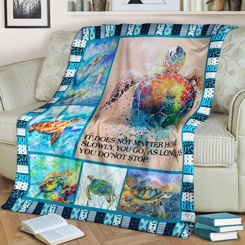 Turtle CL170862MD Sherpa Fleece Blanket