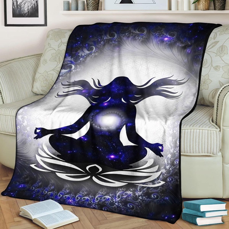 Yoga DD0309102F Sherpa Fleece Blanket
